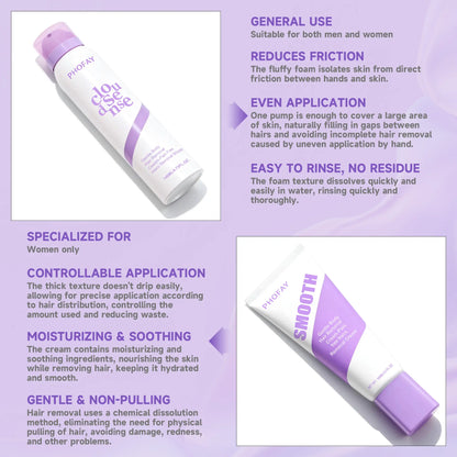PHOFAY Bikini Pain-Free Hair removal spray for Sensitive Skin