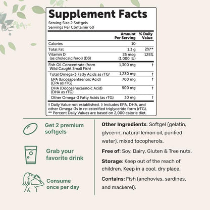 Supreme Omega-3 Fish Oil Softgels™ VIP