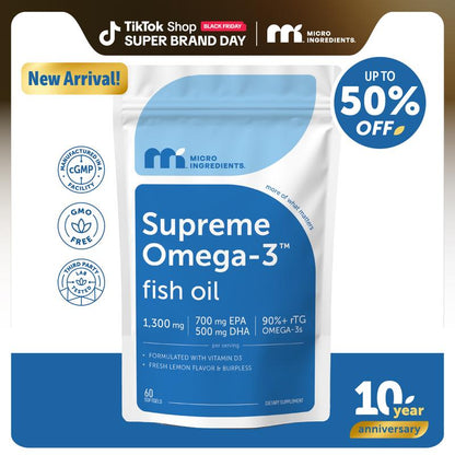 Supreme Omega-3 Fish Oil Softgels™ VIP