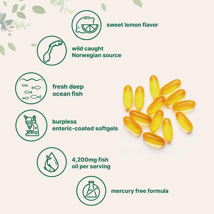 Omega-3 Fish Oil + EPA & DHA Complex VIP