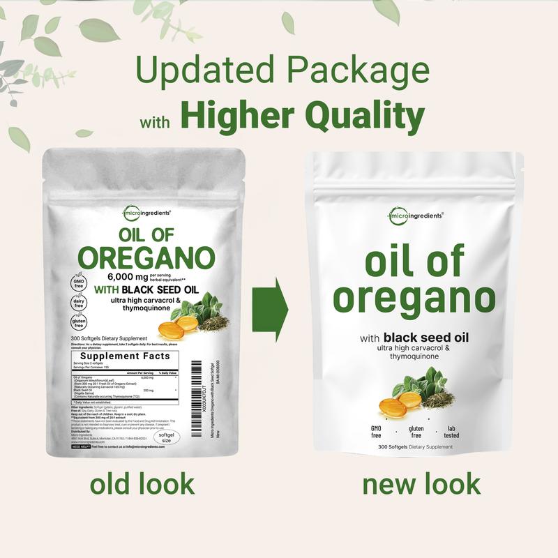 Oil of Oregano | Black Seed Oil VIP