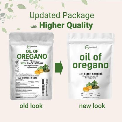 Oil of Oregano | Black Seed Oil VIP