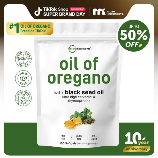 Oil of Oregano | Black Seed Oil VIP