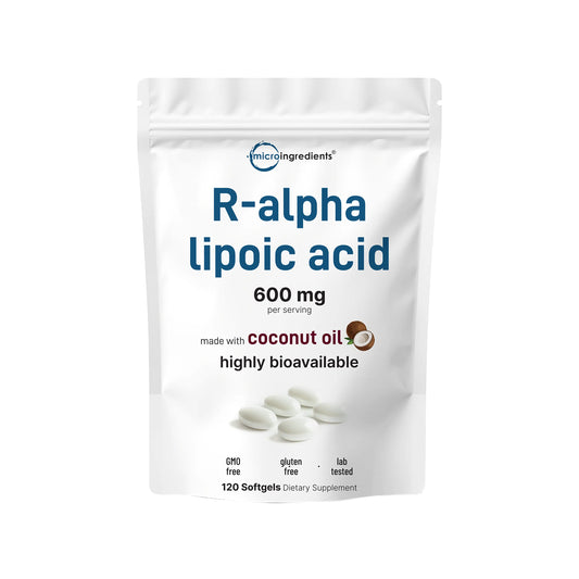 R Alpha Lipoic Acid 600mg with Coconut Oil