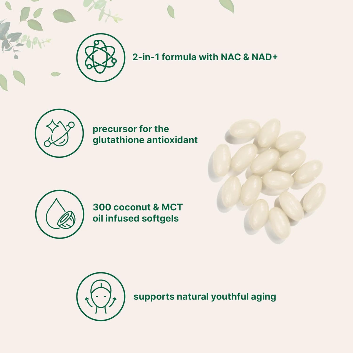 NAC 600mg with NAD+ VIP