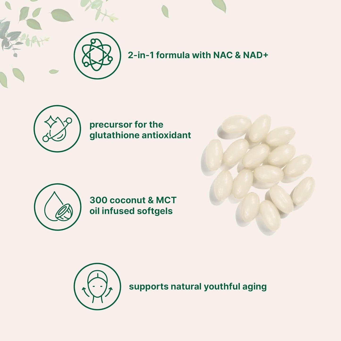 NAC 600mg with NAD+ VIP