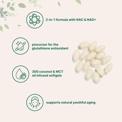 NAC 600mg with NAD+ VIP