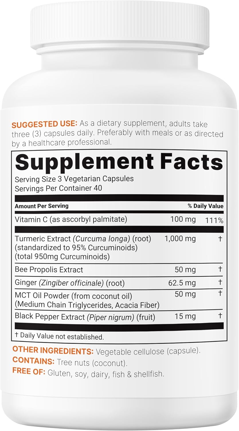 Turmeric Curcumin | 95% Curcuminoids VIP