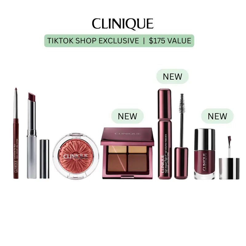 Clinique Black Honey head-to-toe makeup collection for lips, eyes, lashes and nails