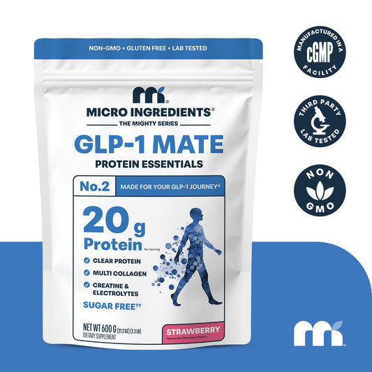 GLP-1 Mate Protein Essentials 600g strawberry bag